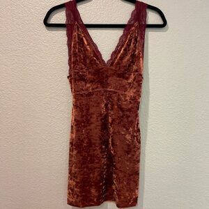 Free People Viper Velvet Dress